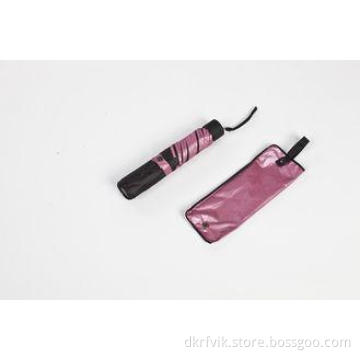20 Inch 6 Ribs UV Parasol Umbrella Custom Manual Open , Hea